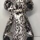 Chandelier triple Fat Lava signé Marius Giuge rare Vallauris vintage