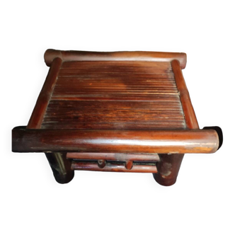 Mini bamboo table