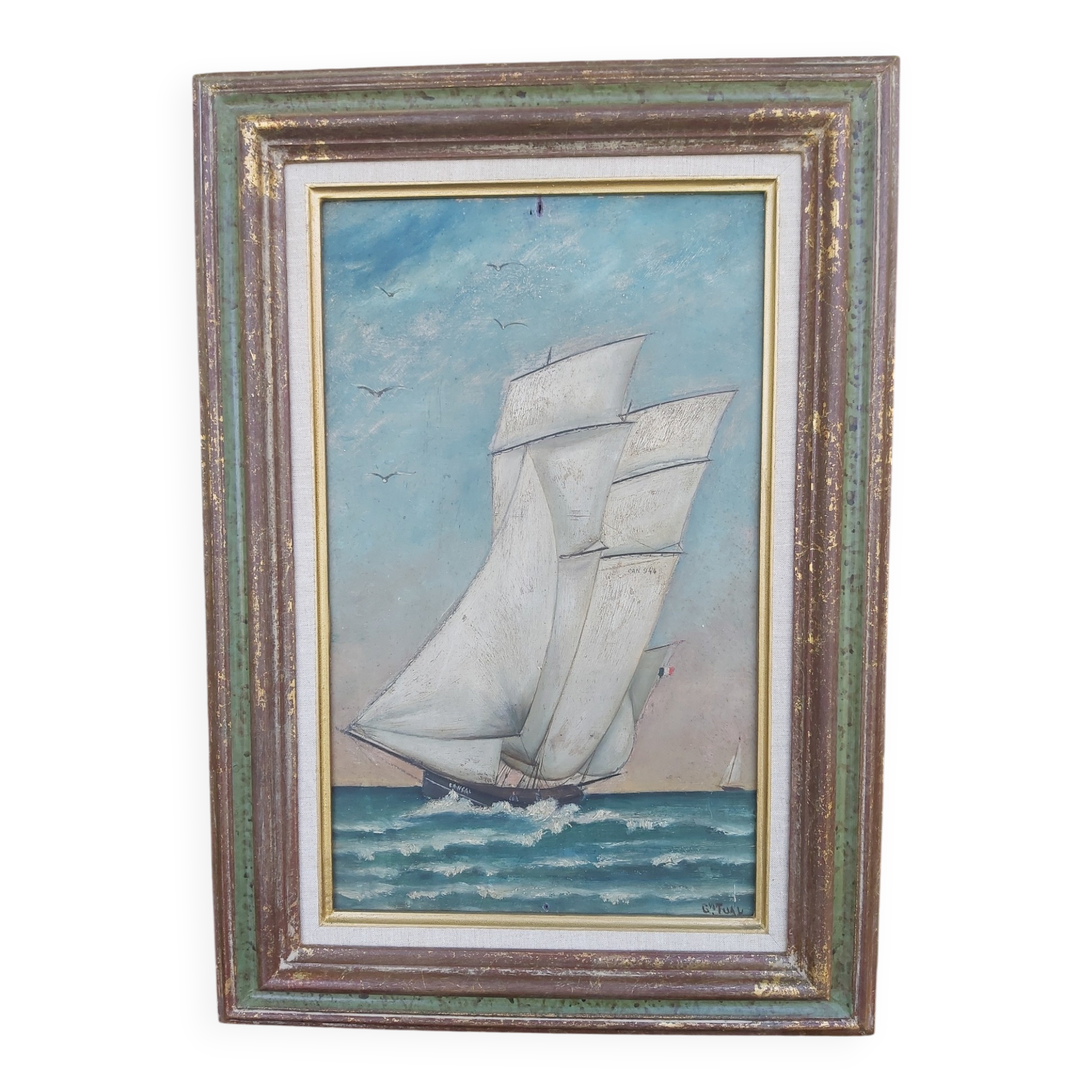 Marine table, boat, sailing boat.