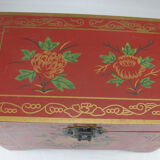 Chinese Chinese Red Lacquer Jewelry Box China