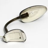 Small 1950s table lamp with metal gooseneck from Gebrüder Cosack Germany