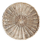 Woven wicker tray ⌀ 40 cm