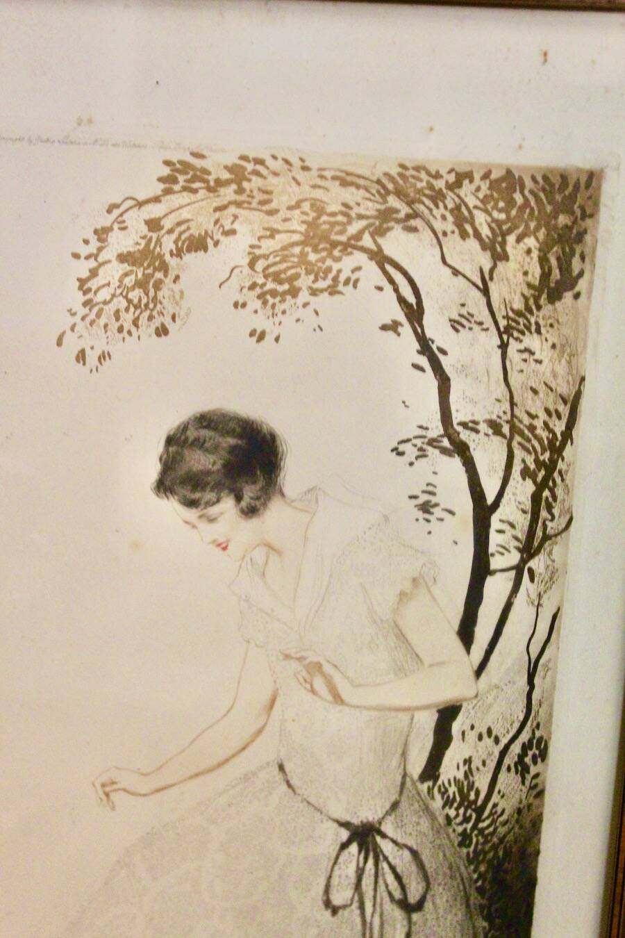 Gravure Art Déco Par Jean Hardy