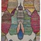 Handwoven Turkish Recycled Boho Rug 165 cm x 255 cm