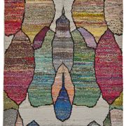 Tapis boho recyclé turc fait main 165 cm x 255 cm