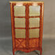 Showcase library mesh marquetée louis xv