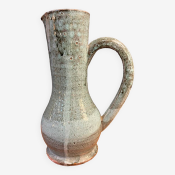 Water green ceramic pitcher