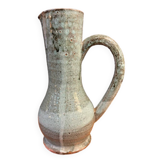 Water green ceramic pitcher