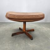 MS68 Lounge Chair and Ottoman by Madsen & Schubell, 1960s