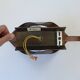 Brutalist sconce vintage wall lamp space age copper lamp 1970 light fixture