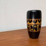 West German pottery vase from the mid-century by WGP of Dümler & Breiden, 1960s.