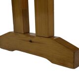 Vintage Scandinavian modern pinewood bench from the 1960's