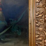 Oil on canvas bouquet of flowers