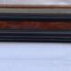 Black and brown wooden frame
