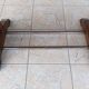 Paire de tables bistrot