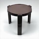 1970s Italian Space Age Table in Brown Plastic, Vintage Side or Coffee Tabl