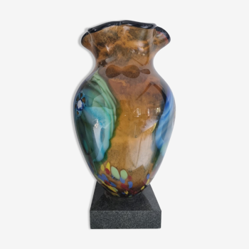 Vase en verre  Murano