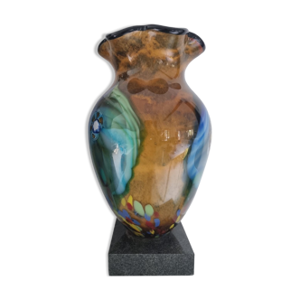 Vase en verre  Murano