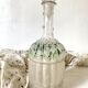 Carafe ancienne asperge Legras fin XIXe
