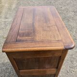 Solid oak jam jar