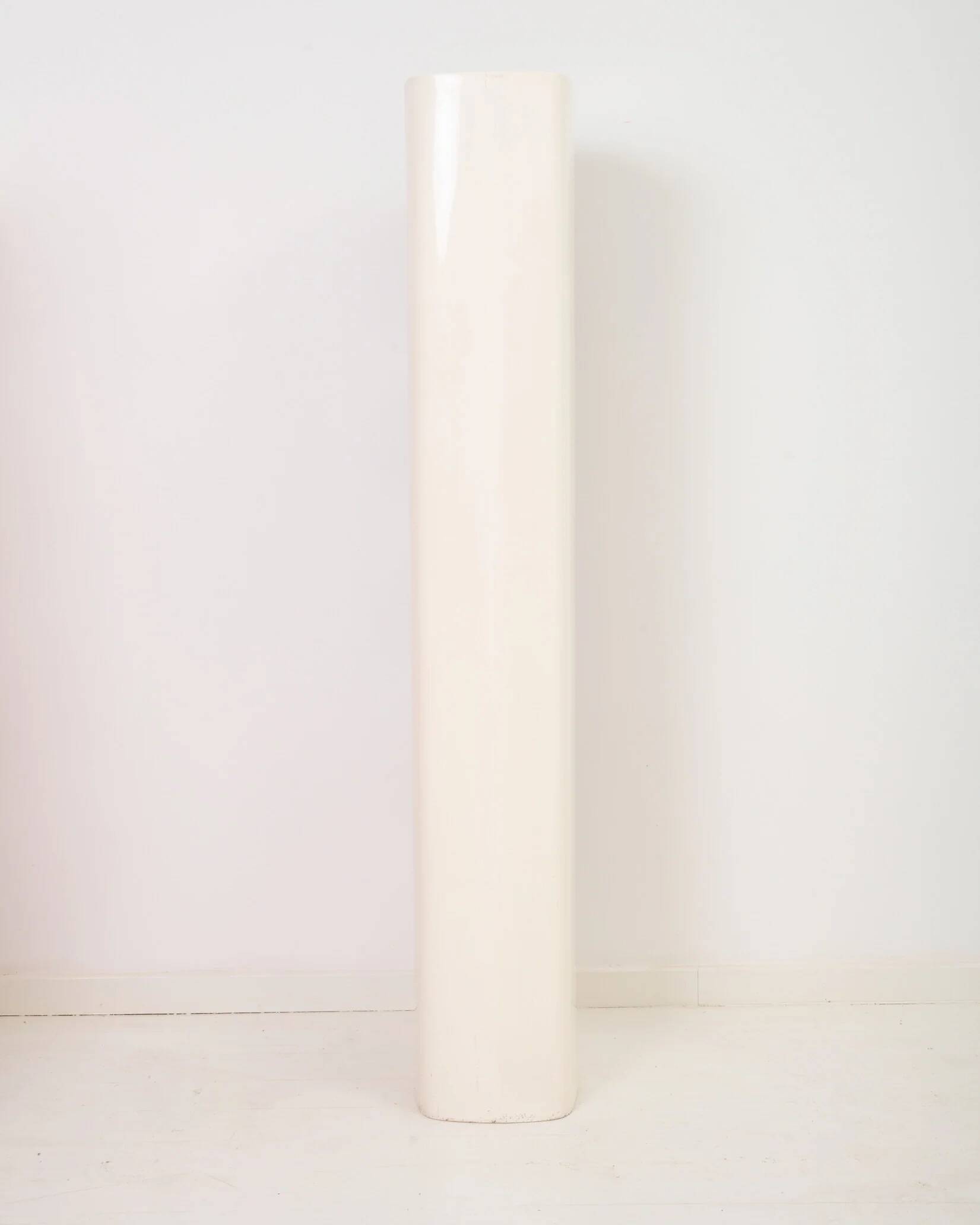 White "Totem" column, Valeric Doubroucinskis, Rodier 1970s