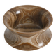 Hand Turned Brown Onyx Bowl, Greece, 1970s