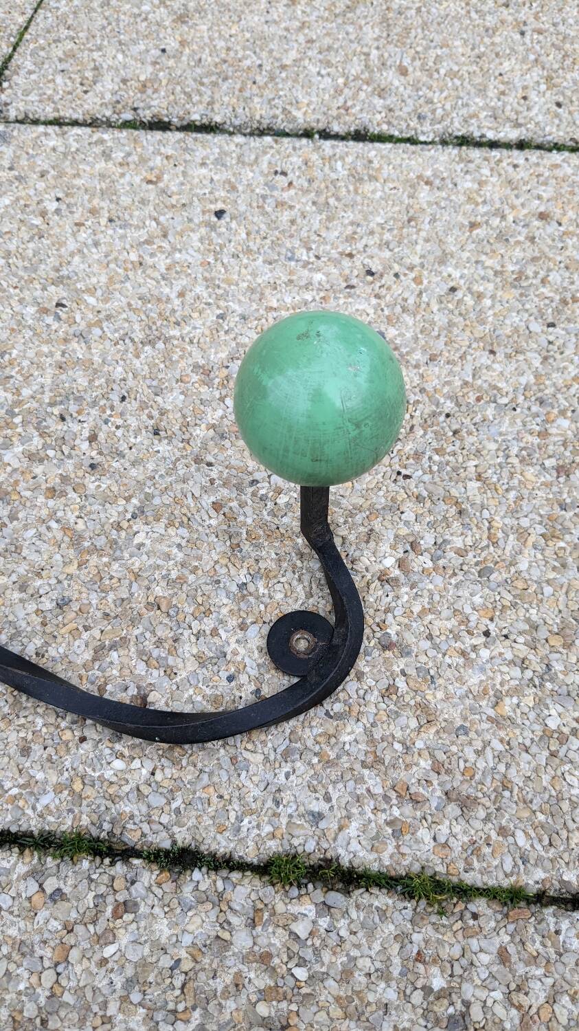 Vintage ball coat racks