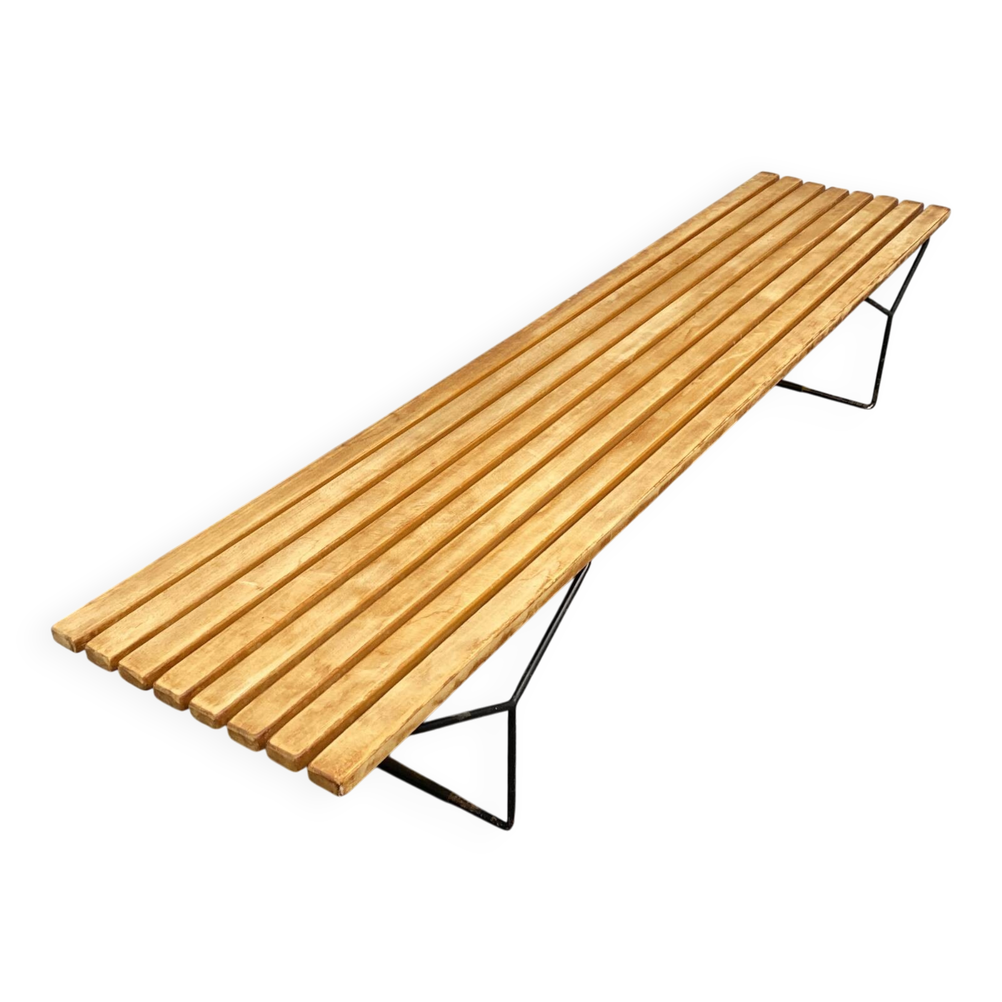 Model 400 bench by Harry Bertoia for Knoll International, United States, 1960s.