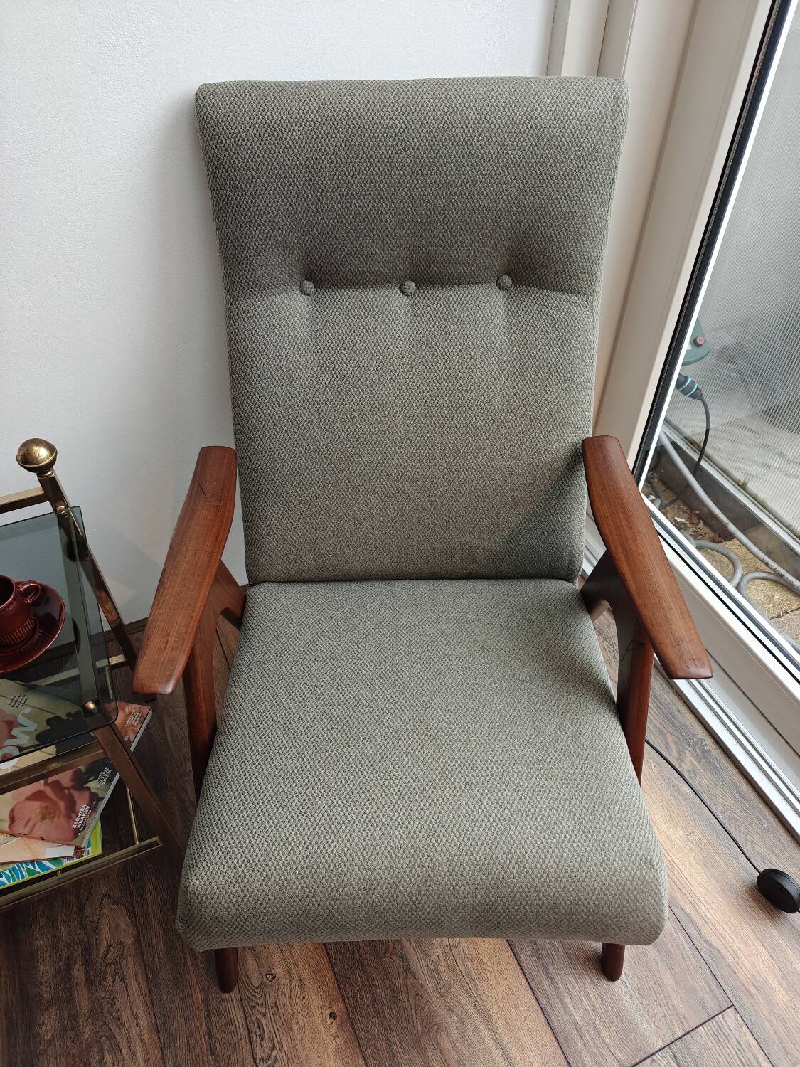 Fauteuils vintage Louis Van Teeffelen