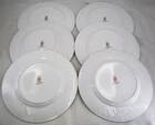 Minton, 6 assiettes plates modèle Haddon Hall, 27 cm, parfait état.