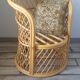 Rattan armchair