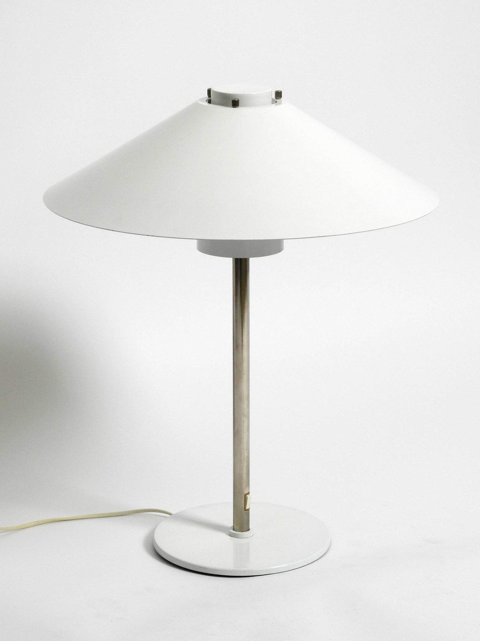 Beautiful rare 70s very big table lamp by Christian Hvidt for Nordisk Solar