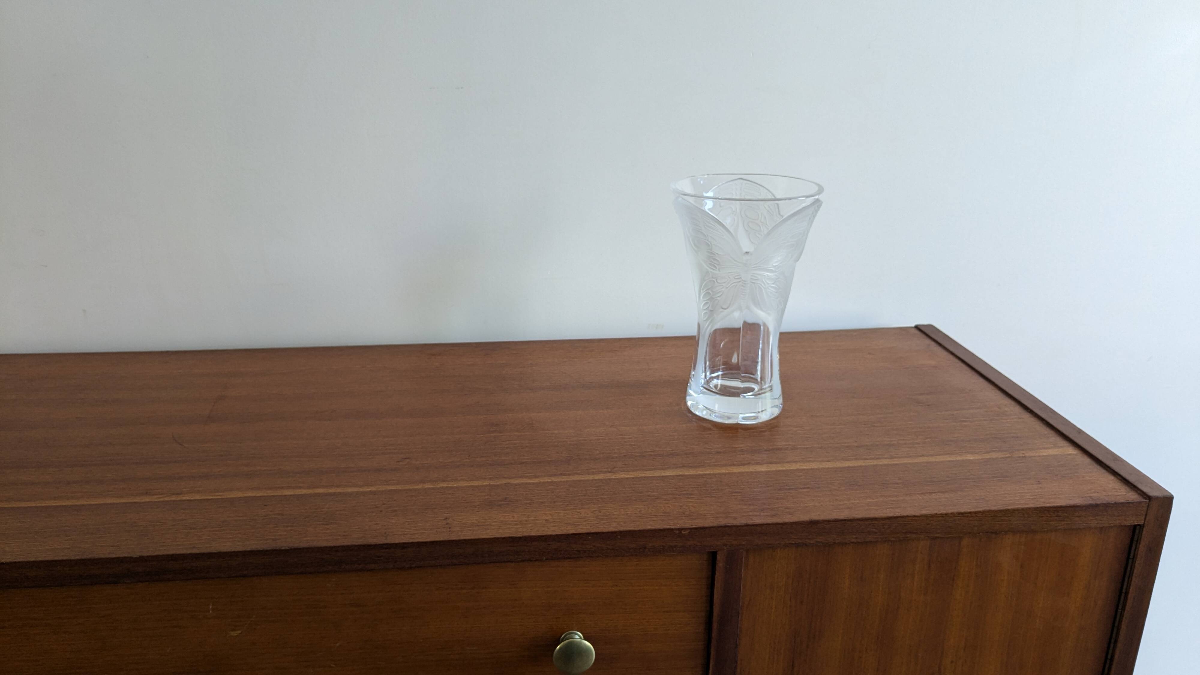 Art Deco vase in Arques crystal