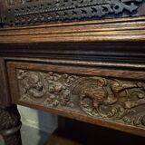 Antique buffet richly carved – Renaissance / Henry II style
