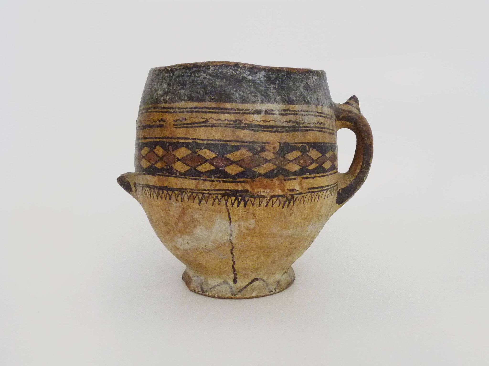 Iddeqi poterie kabyle, Kabyle ,Berbere. Art populaire Kabyle. Années 30 40