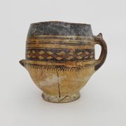 Iddeqi poterie kabyle, Kabyle ,Berbere. Art populaire Kabyle. Années 30 40