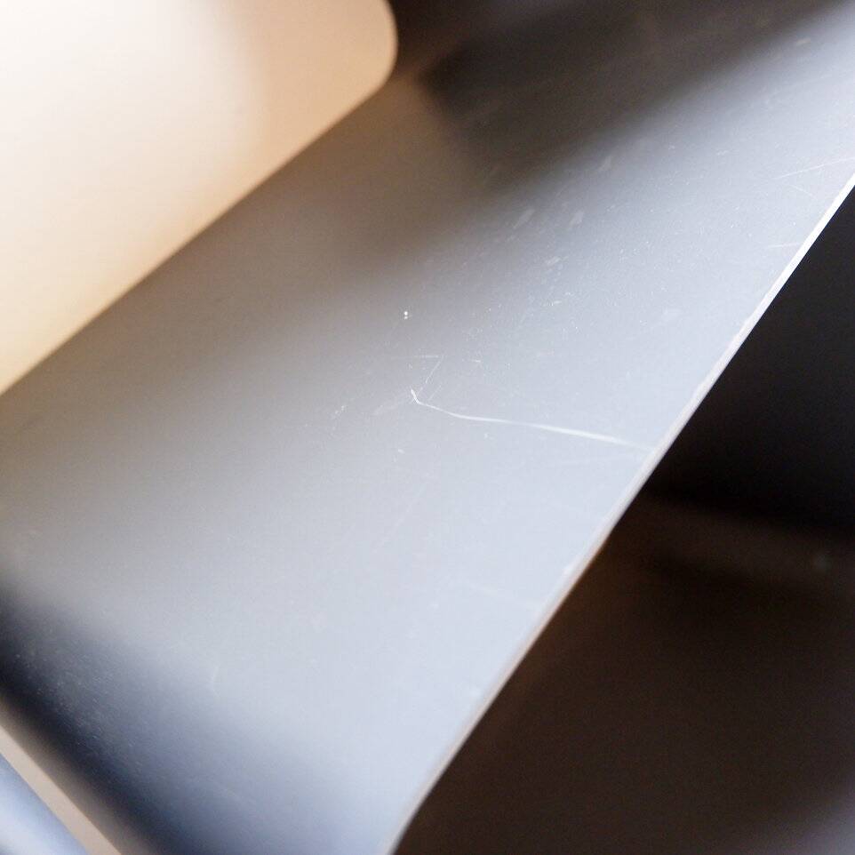 Honeycomb metal wall shelf