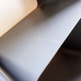 Honeycomb metal wall shelf