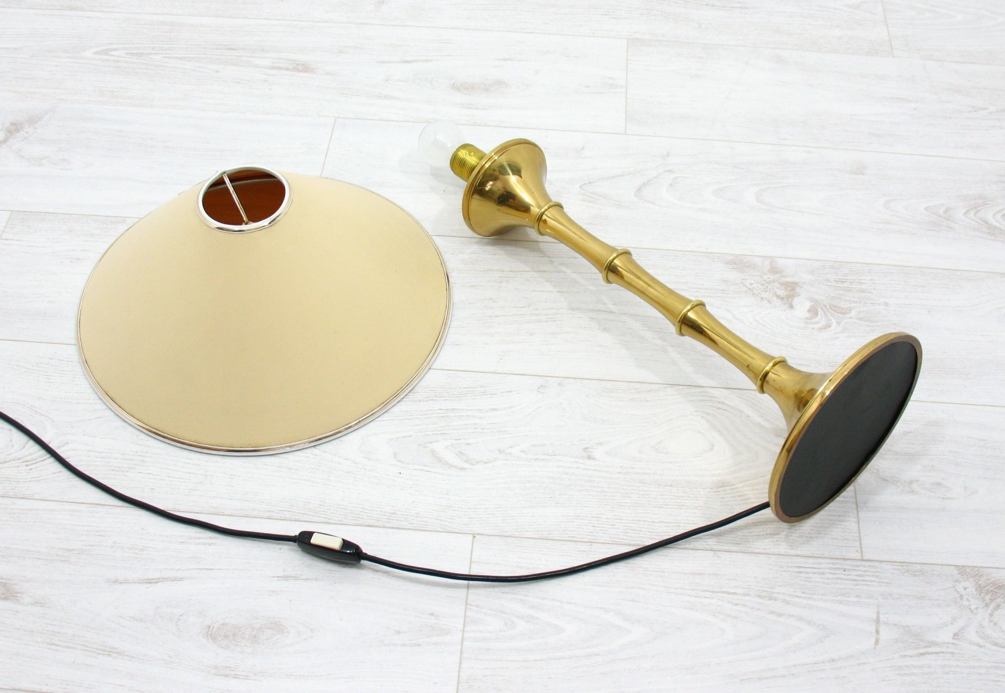 Lampe bambou Ingo Maurer , M Design, 1970