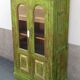 Armoire vitrée en bois