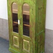 Wooden glass cabinet
