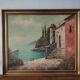 Oil painting on canvas signed Rossini