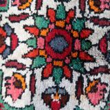 Handmade vintage Persian Malayer rug 167cm x 219cm, 1960s