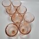 Set of 8 small Rosaline stemmed glasses