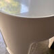 Vintage Gilac white stool / side table – French design year