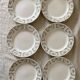 Gien flat plates, Marie José model from the 60s