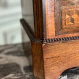 Miniature chest of drawers in mahogany veneer, 19th century