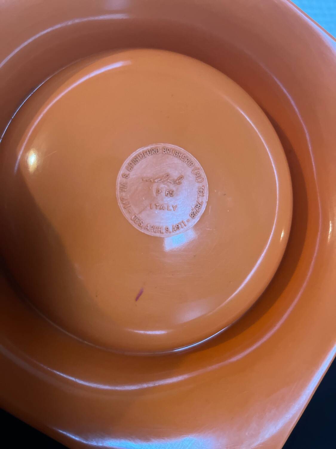 Sergio Asti ashtray for Mebel year 60