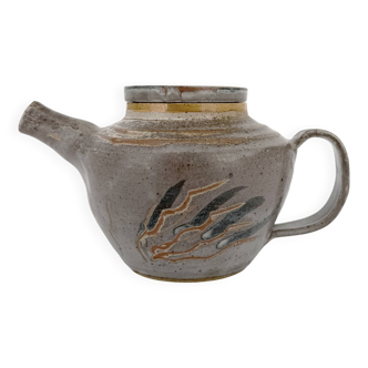 Danish glazed stoneware teapot – Japanese influences, 1960s-70s