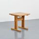 Les Arcs France, table en pin massif